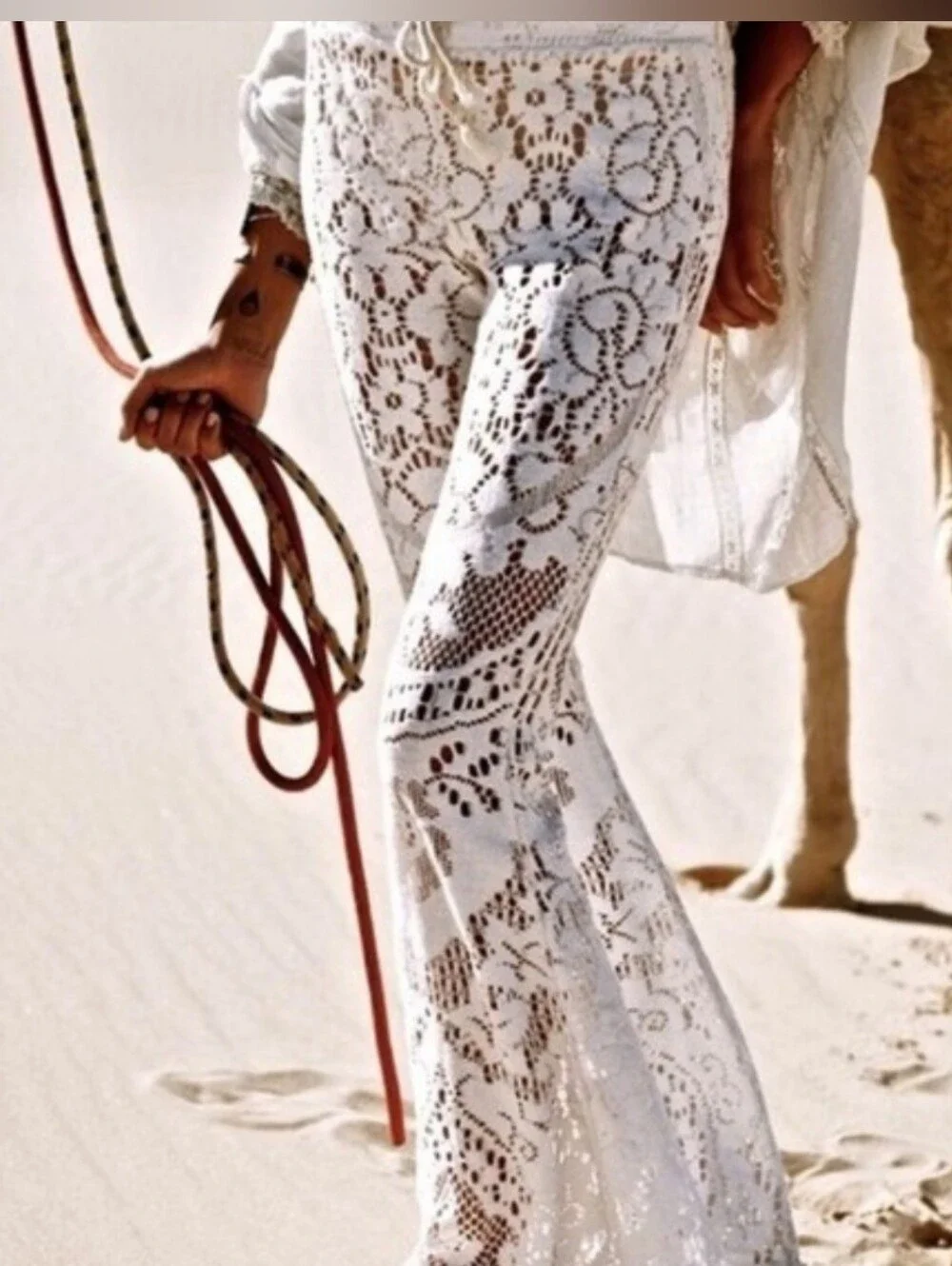 SPELL & The Gypsy Collective Fleetwood Bell Pants ✨ RARE Spell Boho Dream Pants - Picture 7 of 15